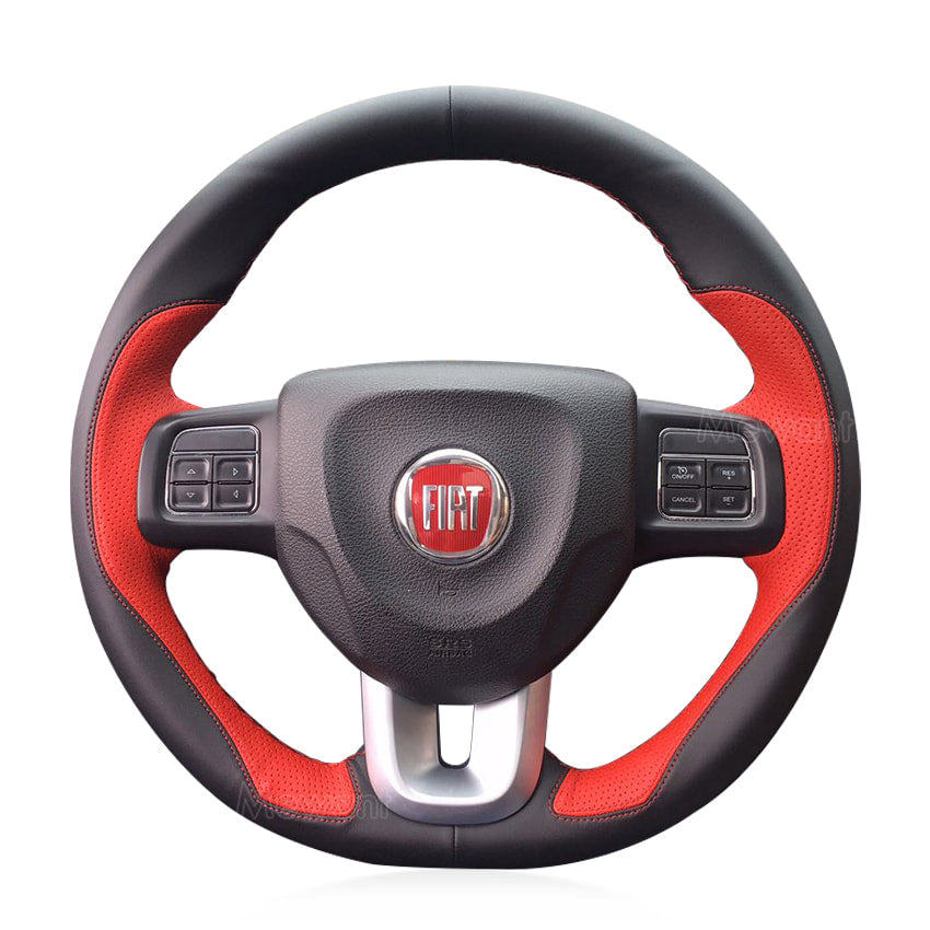 Steering Wheel Cover for FIAT viaggio 2015 - Stitchingcover
