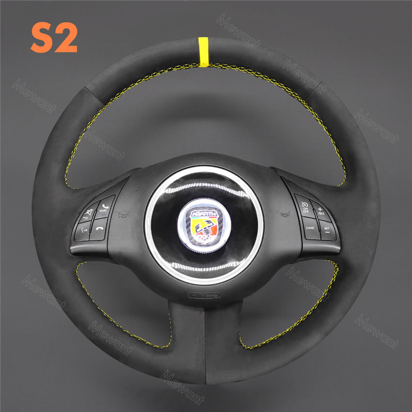 Steering Wheel Cover for Fiat 500 2007-2017