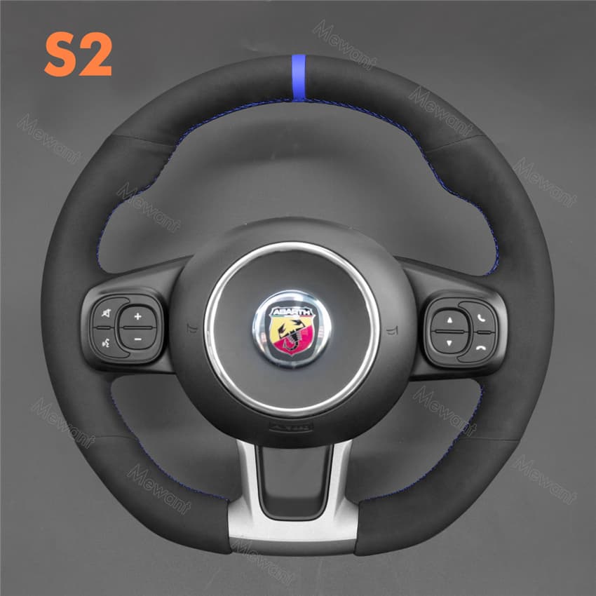 Steering Wheel Cover for Fiat 500 500C 2016-2021