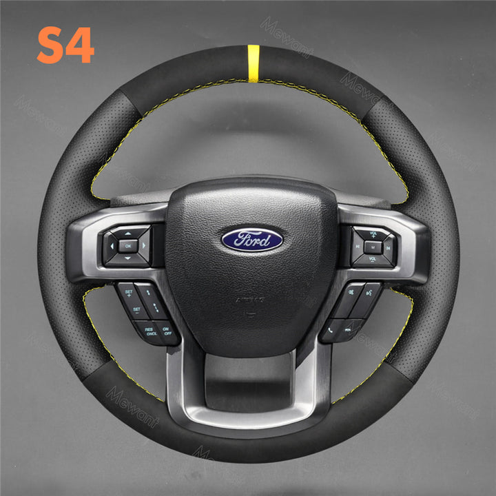 Steering Wheel Cover for Ford F-150 F-250 F-350 F-450 Expedition 2015-2023