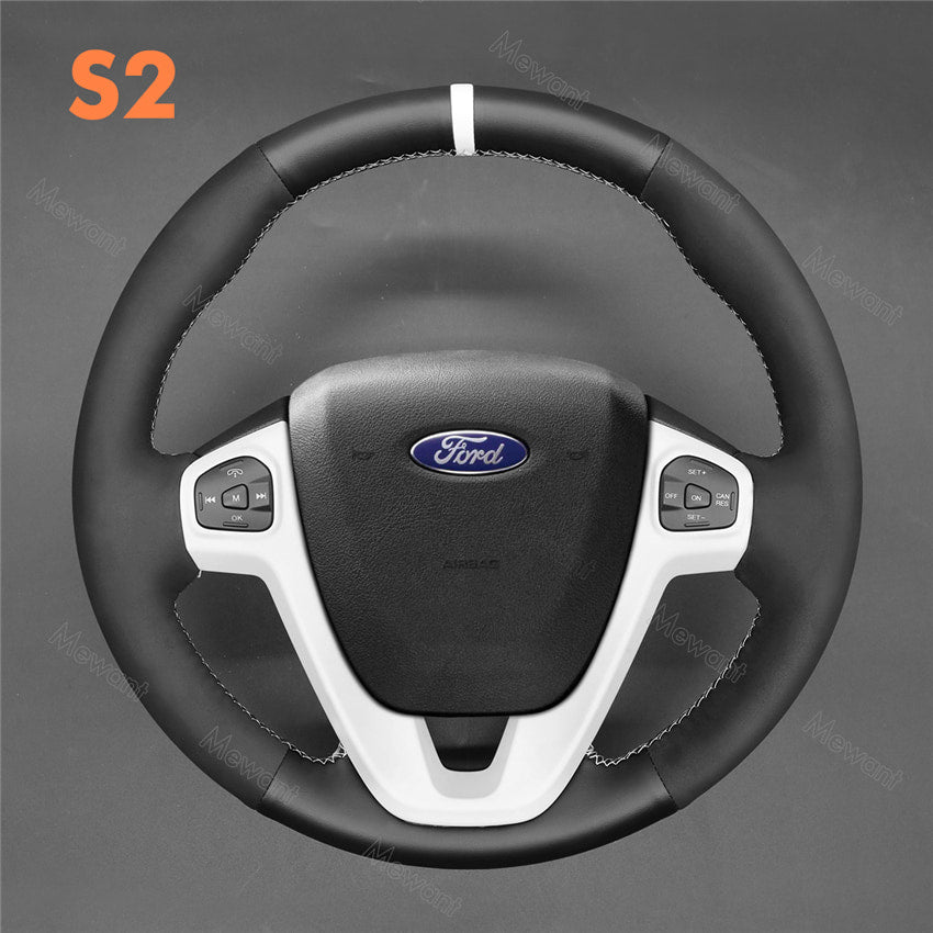 Steering Wheel Cover for Ford Fiesta 2011-2019