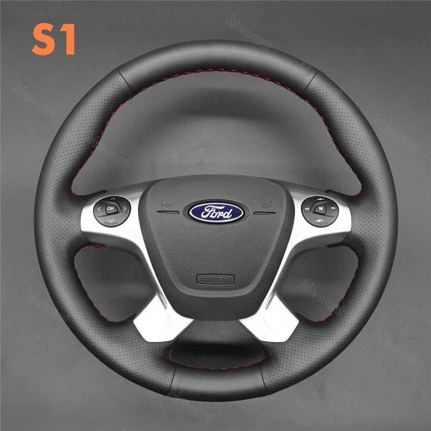 Steering Wheel Cover for Ford Transit Cargo Chassis Cab Connect Grand Cutaway Wagon Passenger Tourneo Connect Custom 2013-2023