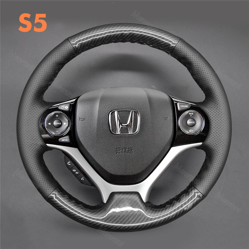 Steering Wheel Cover for Honda Civic 9 2012-2016