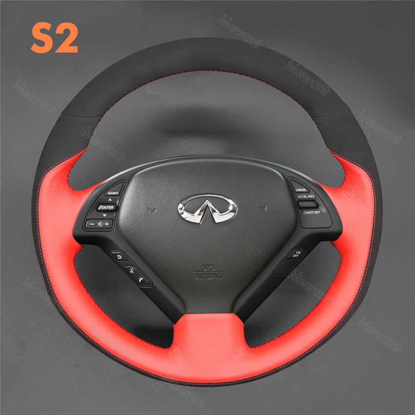 Steering Wheel Cover for Infiniti G25 G35 G37 X30 EX35 EX37 Q40