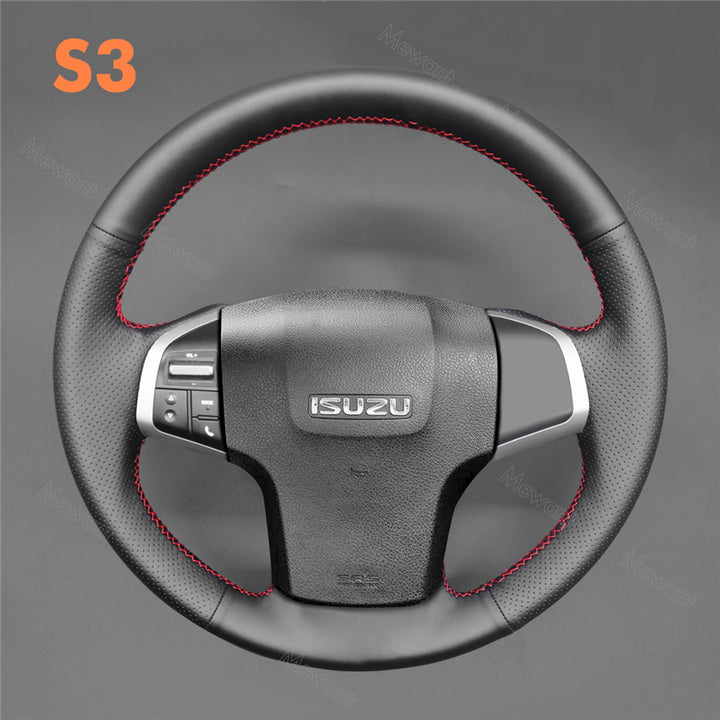 Steering Wheel Cover for Isuzu D-MAX 2013- 2015 - Stitchingcover