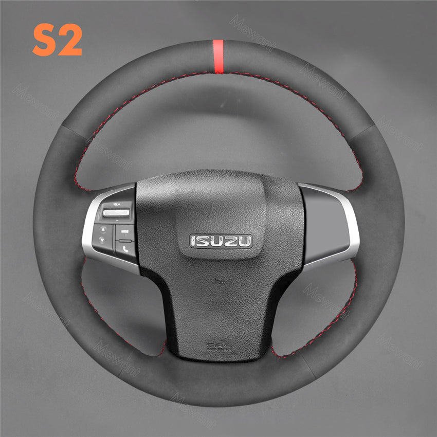 Steering Wheel Cover for Isuzu D-MAX 2013- 2015 - Stitchingcover