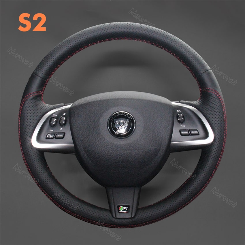 Steering Wheel Cover for Jaguar XF S XF Sportbrake 2014 2015