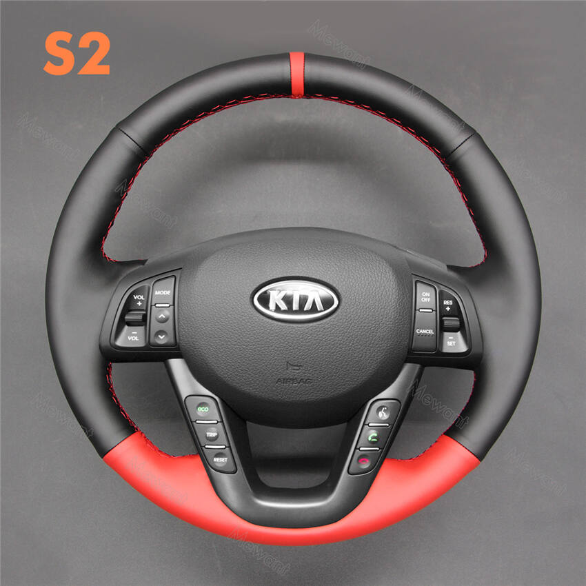 Steering Wheel Cover for Kia K5 Optima 2011-2013 - Stitchingcover