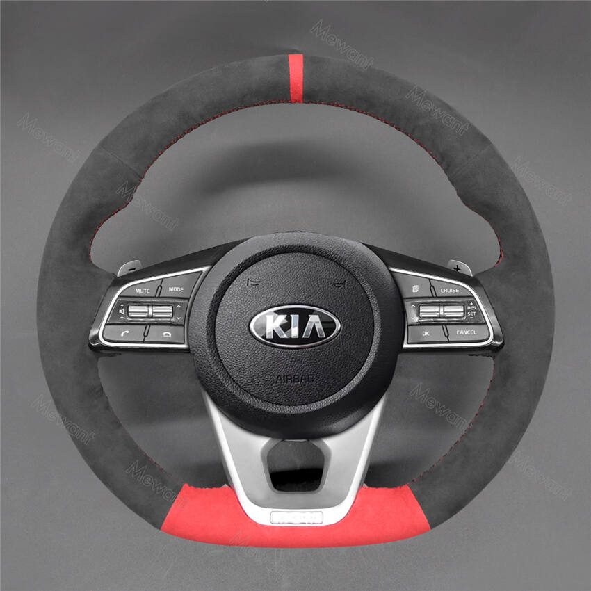 Steering Wheel Cover for Kia Sportage 4 Ceed Cee'd 3 Proceed Pro Ceed GT Optima 5 2018-2022
