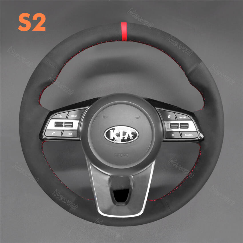 Steering Wheel Cover for Kia Sportage 4 Forte Seltos Optima Ceed 3 Proceed Xceed Optima 5 Cerato