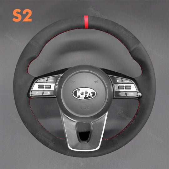 Steering Wheel Cover For Kia Stitchingcover