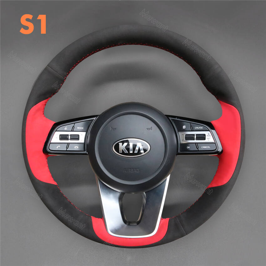 Steering Wheel Cover for Kia Sportage 4 Forte Seltos Optima Ceed 3 Proceed Xceed Optima 5 Cerato