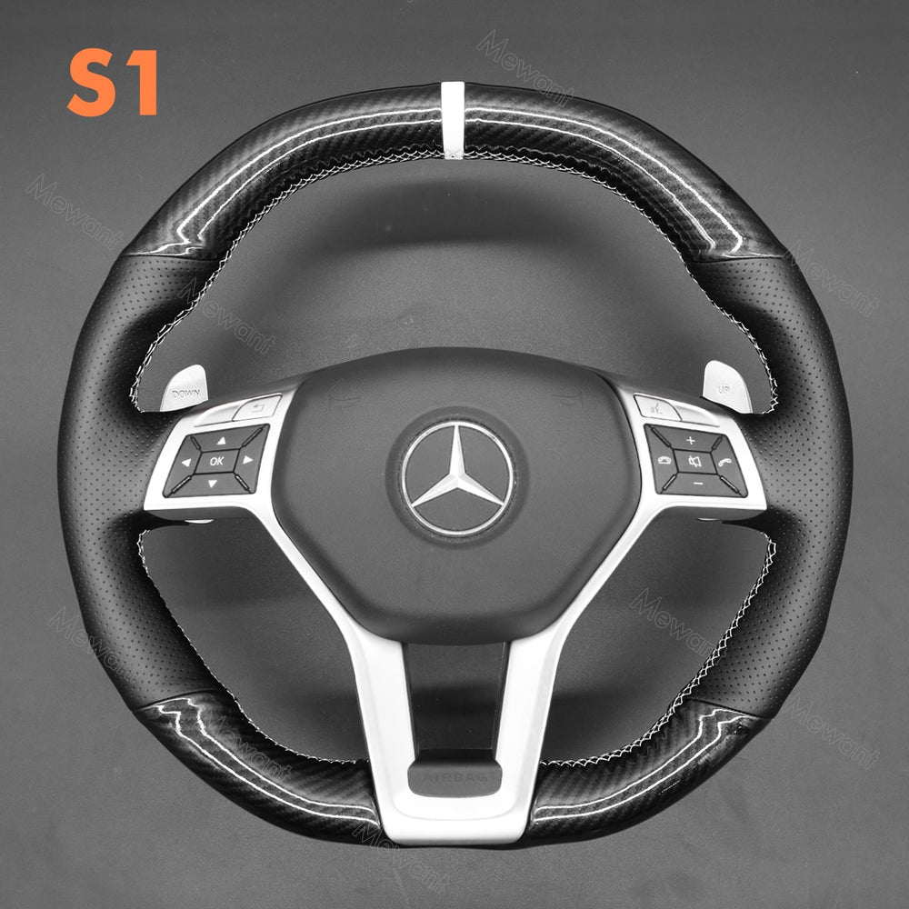 Steering Wheel Cover for Mercedes benz AMG W294 C117 C218 W212 R231