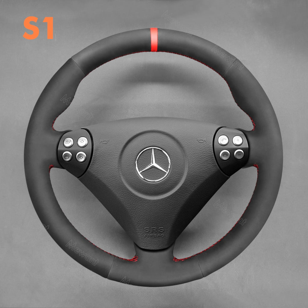 Steering Wheel Cover for Mercedes benz C-Class W203 SLK-Class