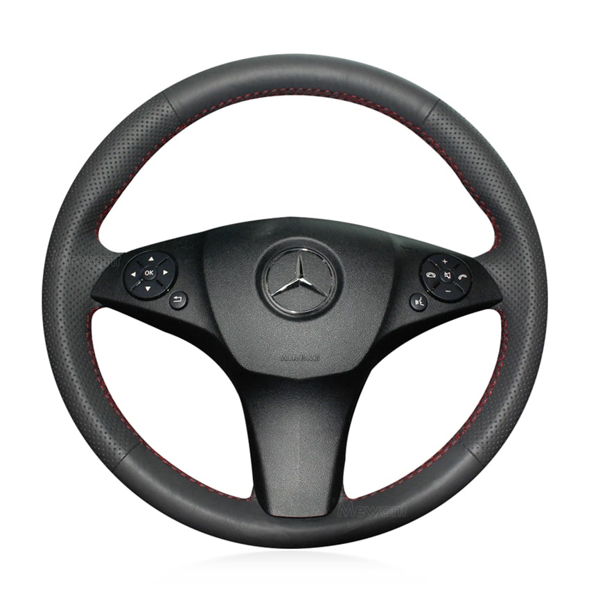 Steering Wheel Cover for Mercedes benz C-Class W204 GLK X204 2008-2012