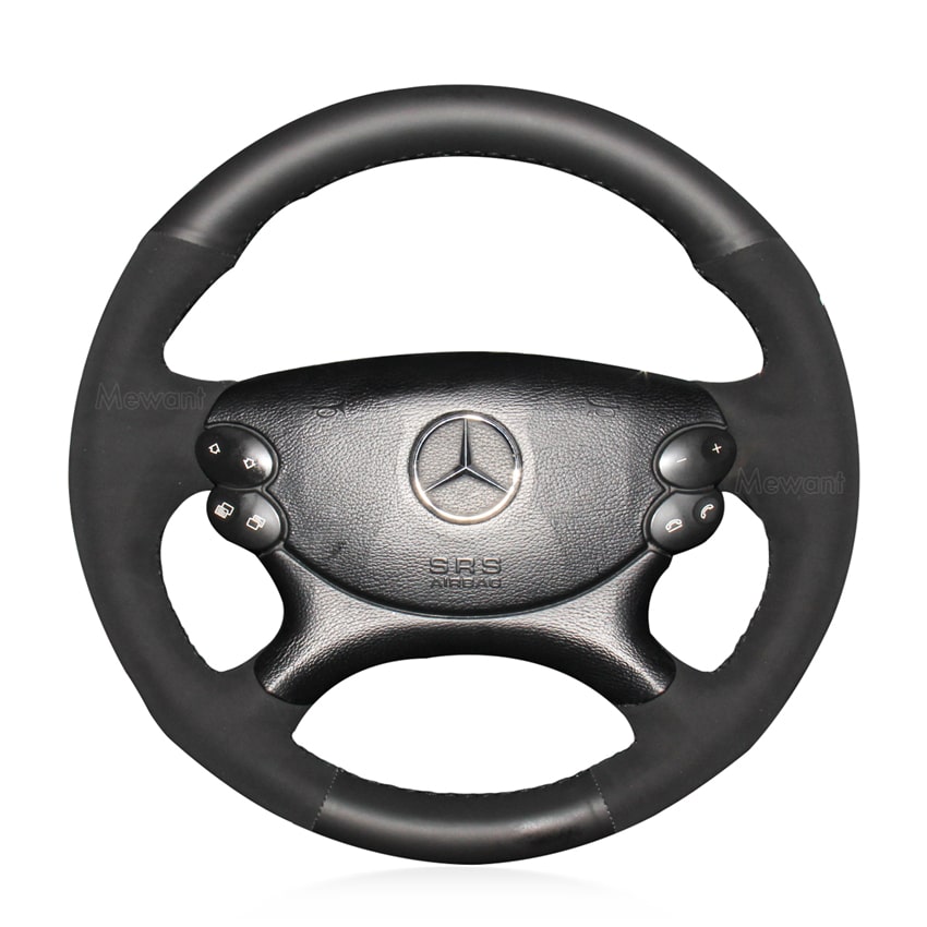 Steering Wheel Cover for Mercedes benz C209 C219 W211 E230 AMG 2003-2009