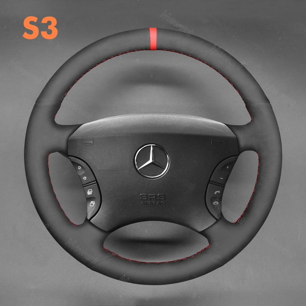 Steering Wheel Cover for Mercedes benz CL-Class C215 S-Class W220 2000-2006