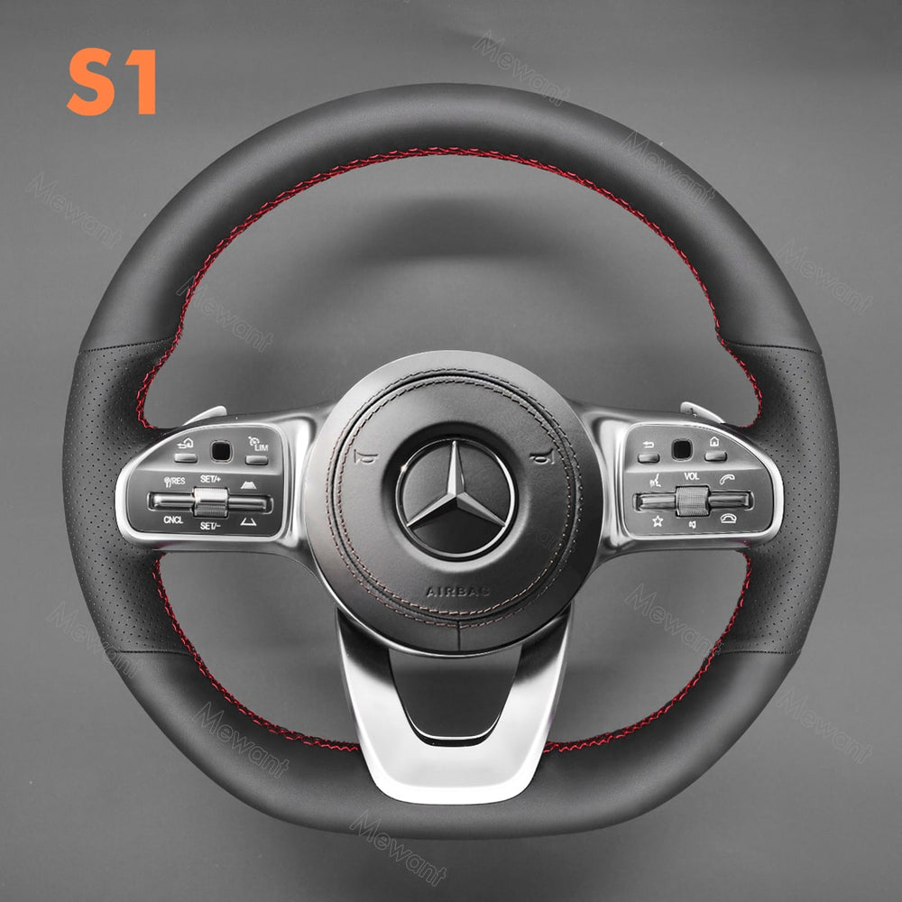 Steering Wheel Cover for Mercedes benz W177 W206 W213 W463 W167 W222 C118 H247 X253