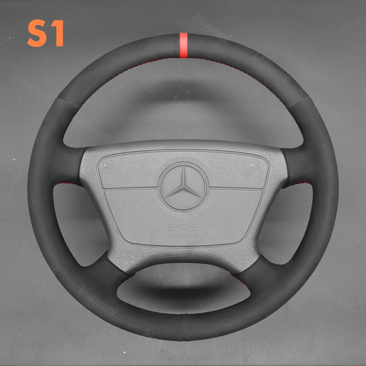 Steering Wheel Cover for Mercedes benz W202 2210 2124 W140 C140
