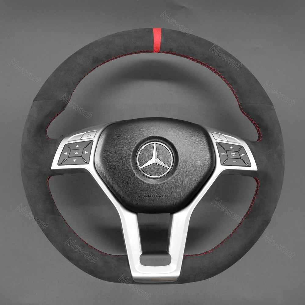 Steering Wheel Cover for Mercedes benz W204 W212 C218 X156 R231 R172