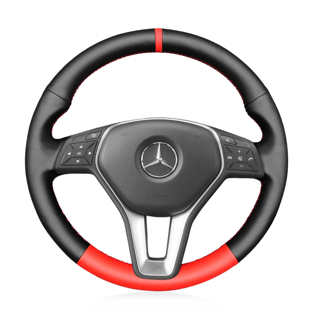 Steering Wheel Cover for Mercedes benz W204 W246 C117 C218 W212 X156 X204