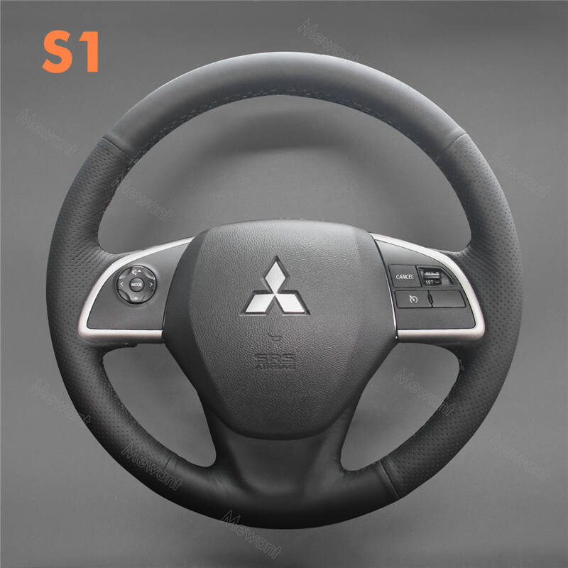 Steering Wheel Cover for Mitsubishi Eclipse Cross Mirage G4 Outlander Sport RVR Space Star ASX L200 2014-2022