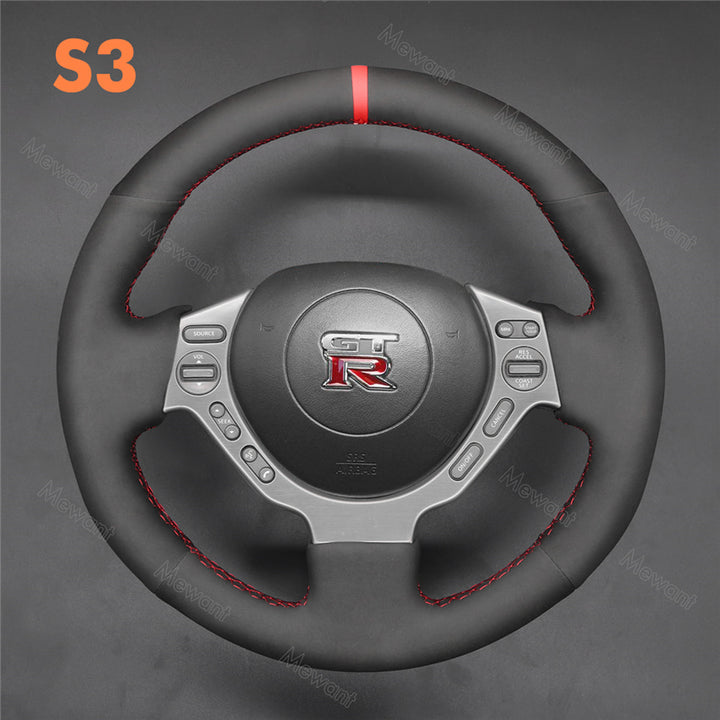 Steering Wheel Cover for Nissan GTR GT-R (Nismo) 2008-2016