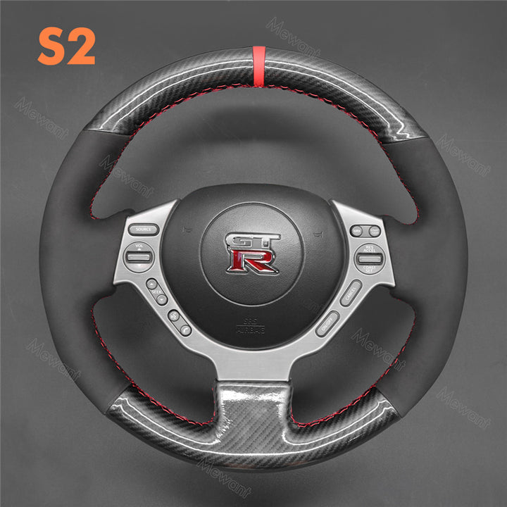 Steering Wheel Cover for Nissan GTR GT-R (Nismo) 2008-2016