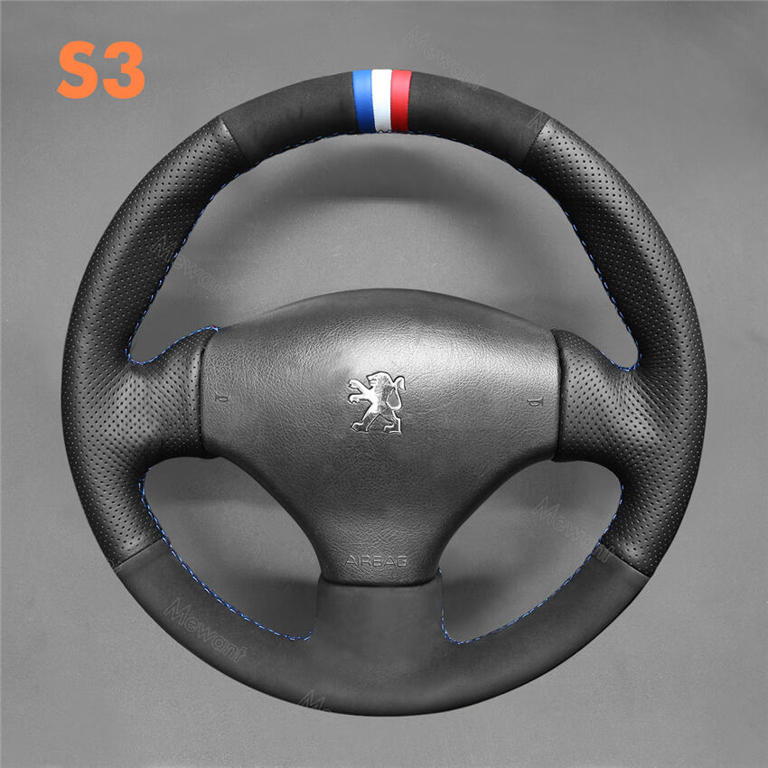 Steering Wheel Cover for Peugeot 206 207 2007 2008 2009