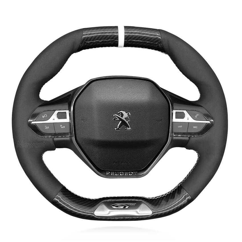 Steering Wheel Cover for Peugeot 208 308 508 2008 3008 5008 Rifter GTGT Line
