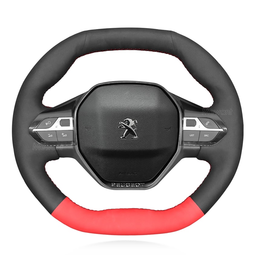 Steering Wheel Cover for Peugeot 208 308 508 SW 2008 3008 5008 Partner Partner 2017-2022