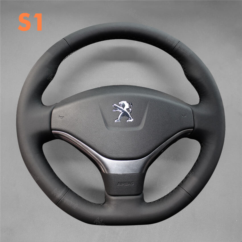 Housse De Volant Voiture Peugeot - Compatible 2008 206 207 3008 308 5008 508 - Antidérapante Respirante