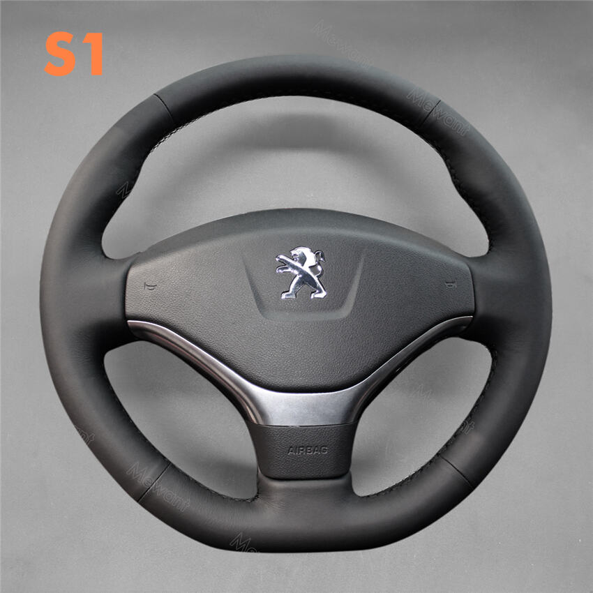 Steering Wheel Cover for Peugeot 308 2012 2013 2014 - Stitchingcover