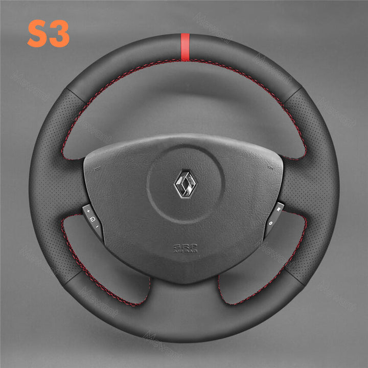 Steering Wheel Cover for Renault Clio 2 Twingo 2 Logan 1 Sandero 1 2001-2014