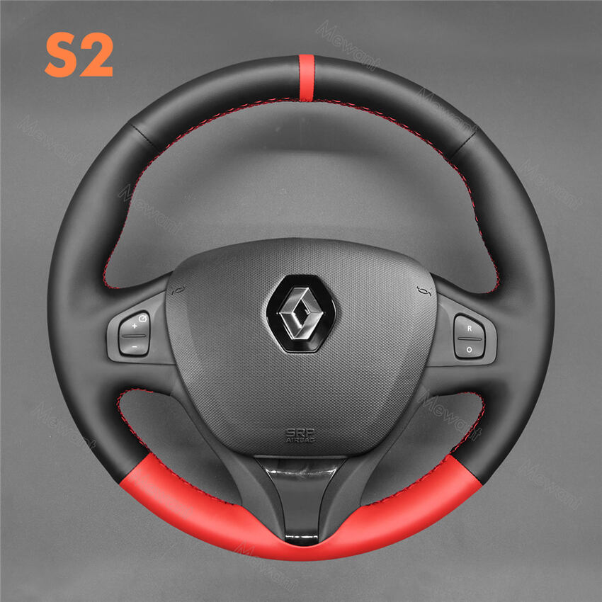 Steering Wheel Cover for Renault Clio 4 IV Captur 2012-2016
