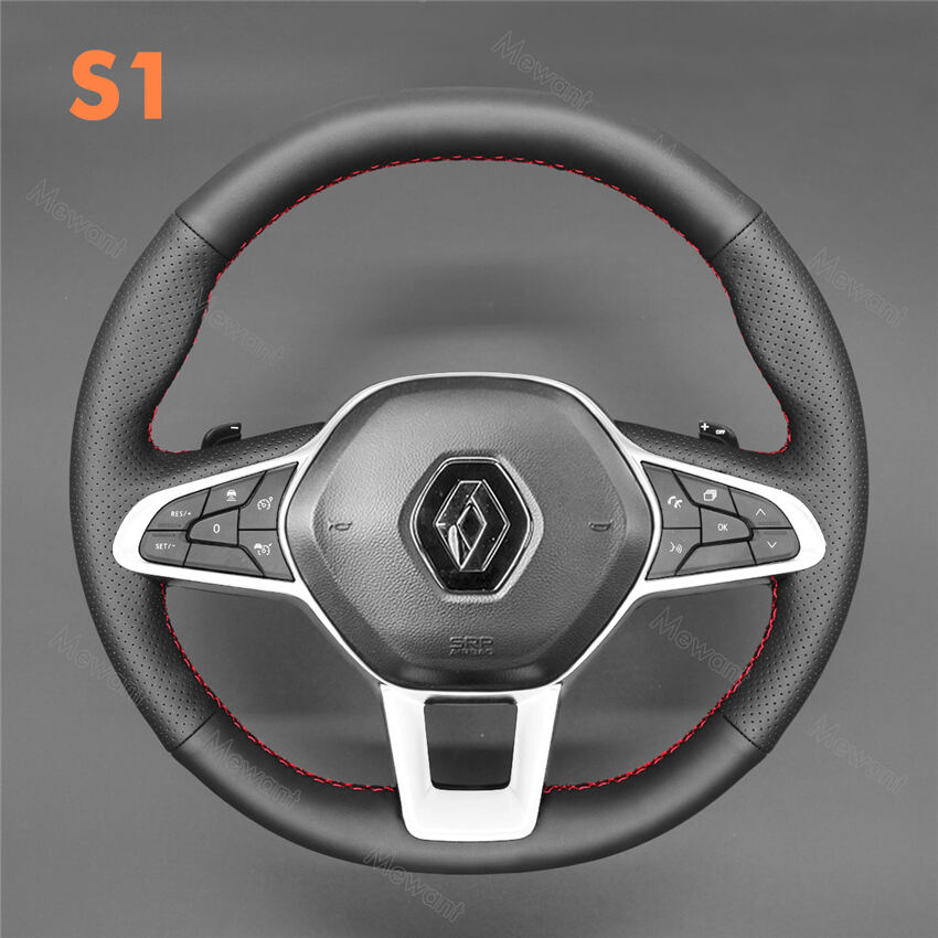 Steering Wheel Cover for Renault Clio 5 V Captur 2 Zoe 2019-2020