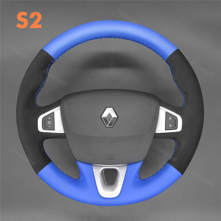 Steering Wheel Cover for Renault Megane 3 Coupe RS 2010-2016