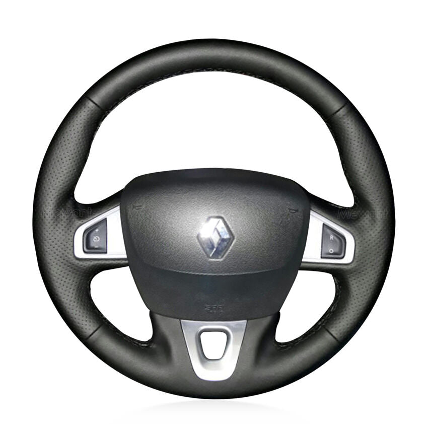 Steering Wheel Cover for Renault Megane 3 Scenic 3 Grand Scenic Kangoo 2 Fluence ZE 2008-2020