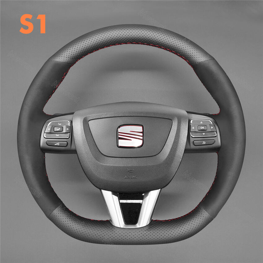 Steering Wheel Cover for Seat Leon 2009-2012