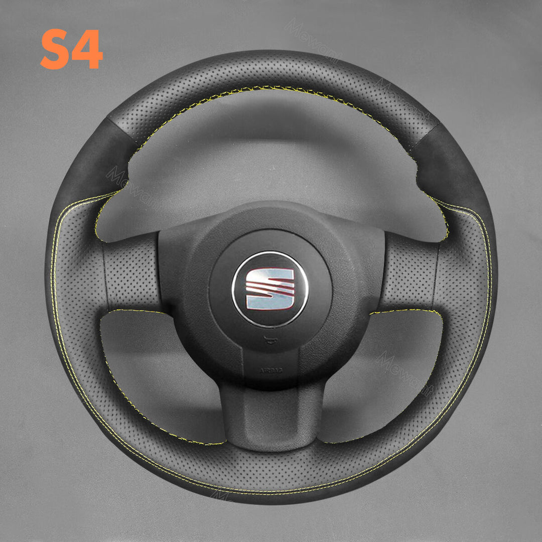 Steering Wheel Cover for Seat Leon FR Cupra MK2 1P Ibiza FR 6L 2005-2009