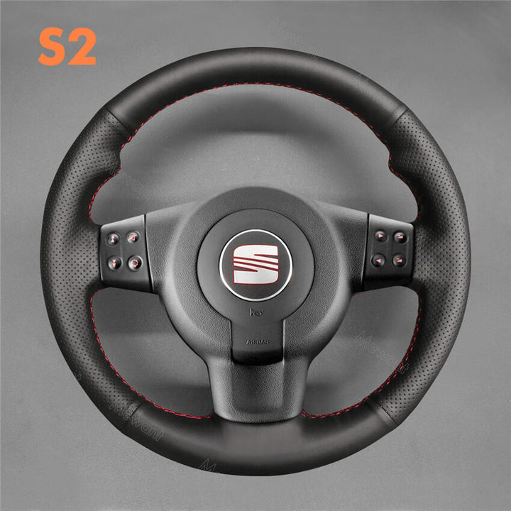 Steering Wheel Cover for Seat Leon FR Cupra MK2 1P Ibiza FR 6L Multifunction 2005-2009