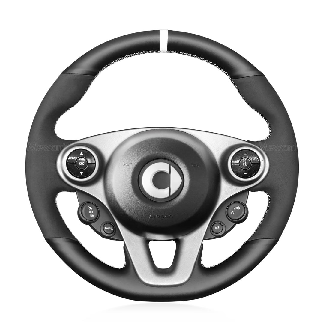 Steering Wheel Cover for Smart New Fortwo Forfour 2015-2017