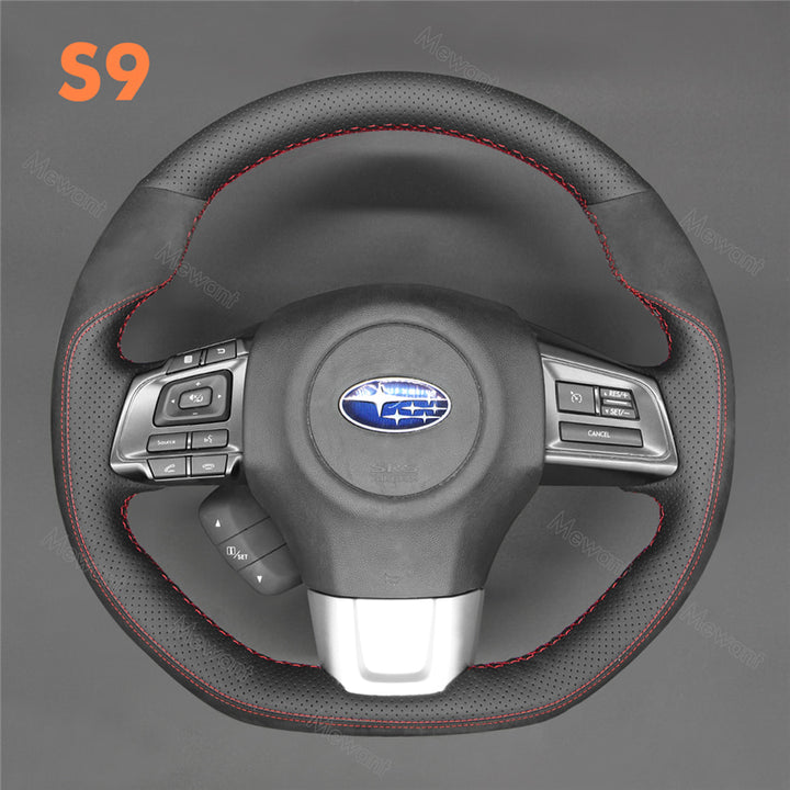 Steering Wheel Cover for Subaru STI WRX 2014-2021 - Stitchingcover