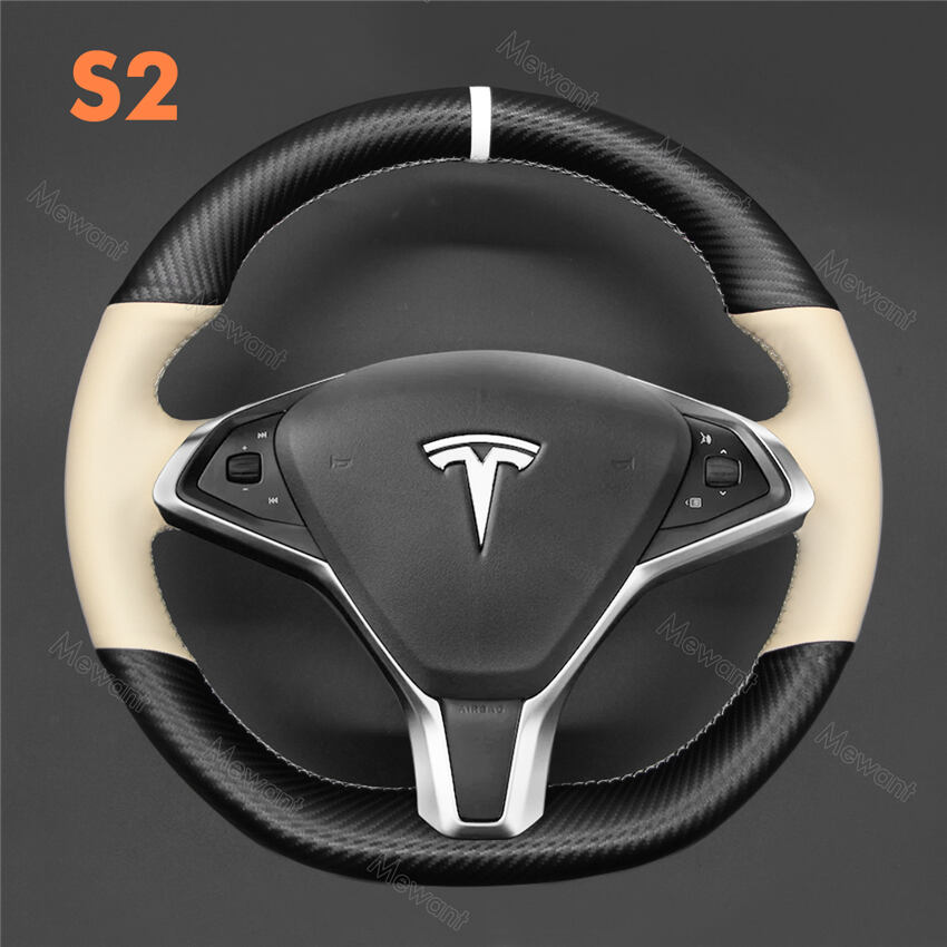 Steering Wheel Cover for Tesla model S X 2013-2017