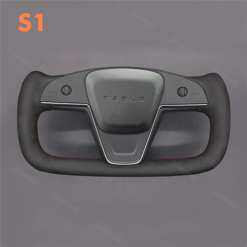 Steering Wheel Cover for Tesla model S X 2021-2023