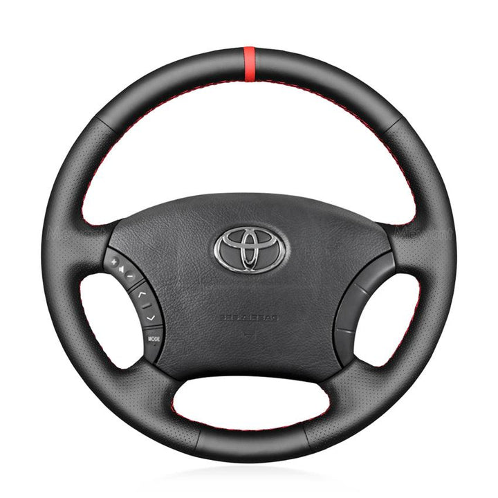 Steering Wheel Cover for Toyota Camry 2005-2006 Highlander 2004-2007 Sequoia Sienna Tacoma Tundra 4Runner Land Cruiser Prado 2006-2009