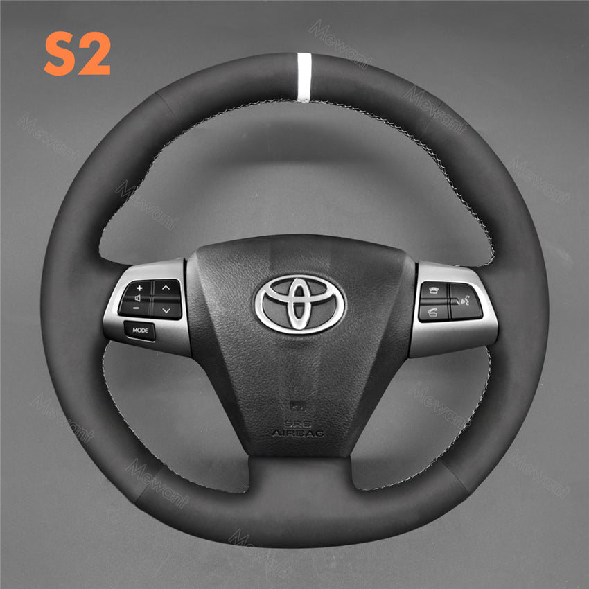 Steering Wheel Cover for Toyota Corolla 2010-2013 RAV4 2010-2014 Auris 2010-2012 Wish 2009-2017 Vanguard 2010-2013 Voxy 2010-2013 Matrix 2011-2013
