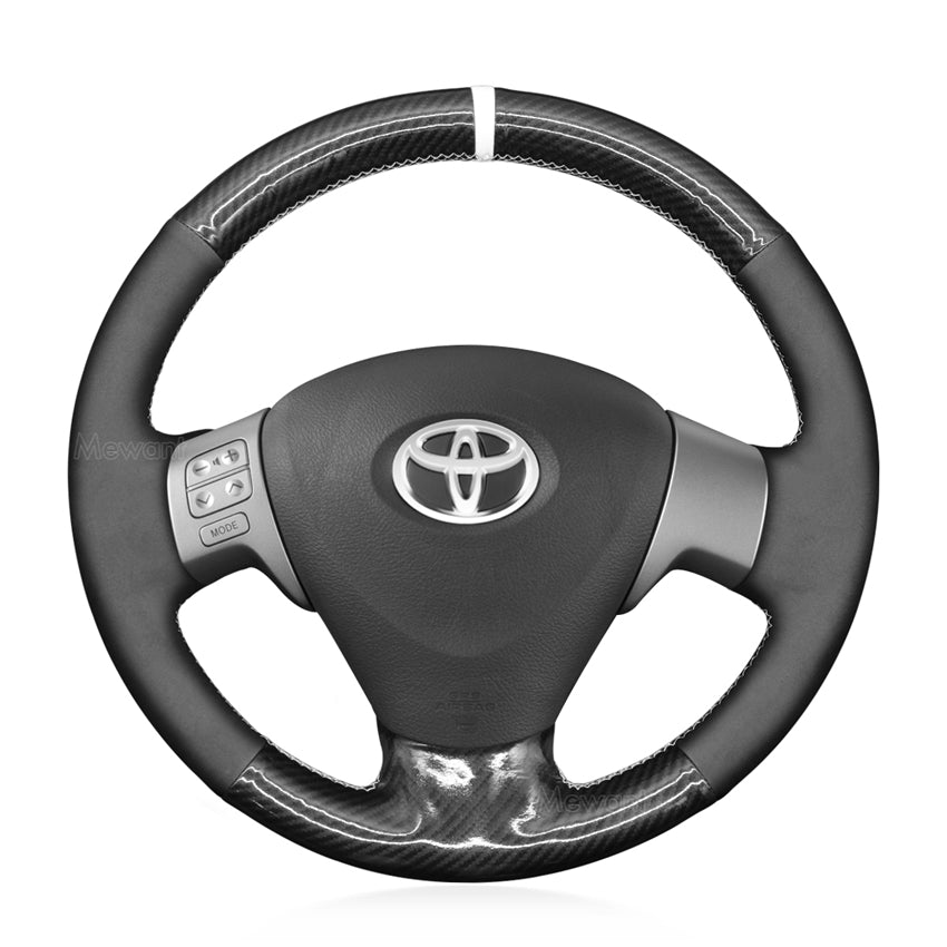Steering Wheel Cover for Toyota Corolla Auris 2006-2010 Isis 2009-2011 Aygo 2012-2014 Ractis 2005-2010 Matrix 2008-2010 Sienta 2013-2015 Noah Voxy 2007-2013