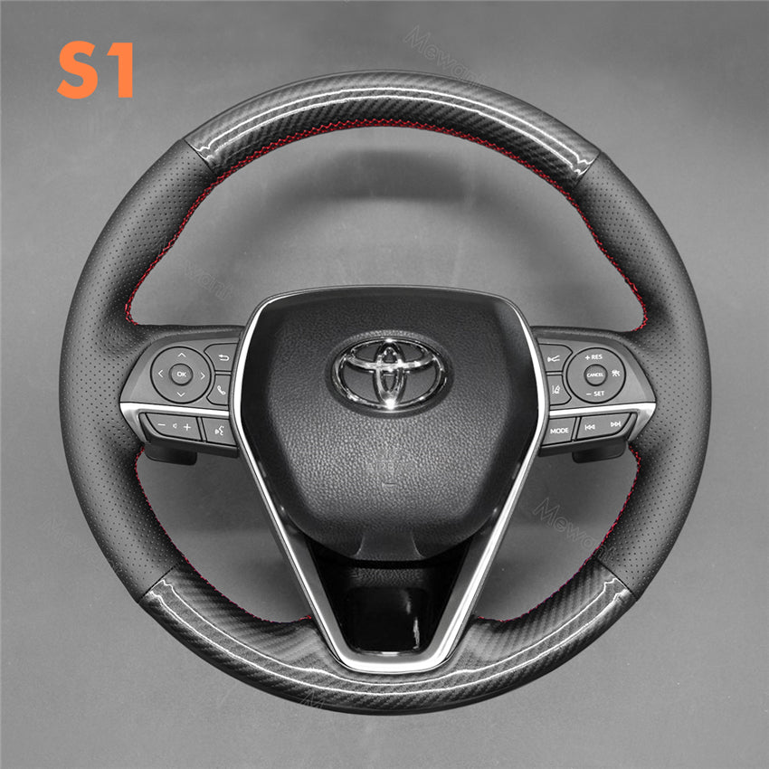 Steering Wheel Cover for Toyota Corolla RAV4 Camry Avalon 2018-2020