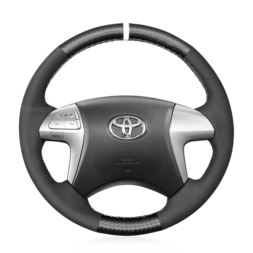 Steering Wheel Cover for Toyota Fortuner Hilux 2011-2015 Highlander Camry Isis 2006-2014